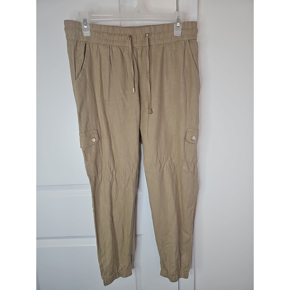 GUESS Los Angeles‎ Women's Beige  Cargo Pants Size S